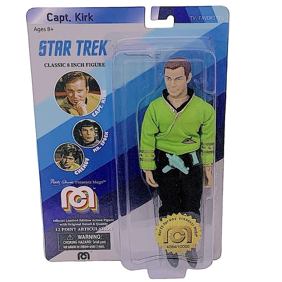 Star Trek Captain Kirk Figure Collectible Official Licensed Doll Limited Edition - Picture 16 of 16